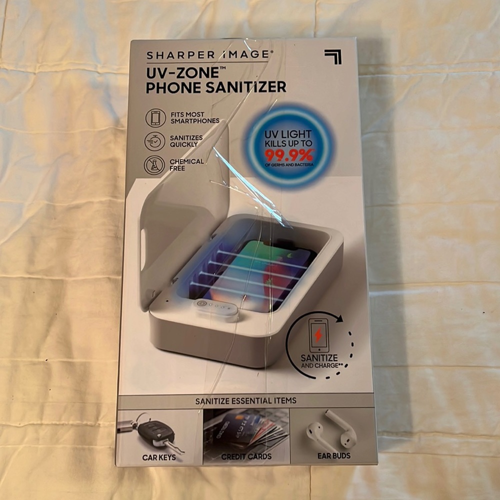 Sharper Image Uv phone sanitizer